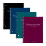 1 Sub Poly Cover WB NoteBook 10.5"x8" College Ruled