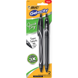 Bic Gelocity Original Retractable Gel Pen - 2Pk | Black