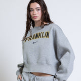 Ladies Phoenix Fleece Crew | Dr Grey Heather