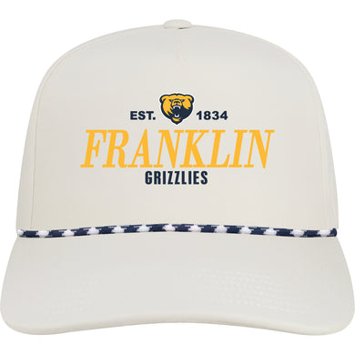 5-Panel Adjustable Hat |Navy w/Navy White Rope