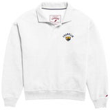 Victory Springs Ladies Collar Pullover | Heather Varsity White