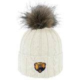 Alps Knit Pom Beanie | Cream