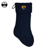 Dasher Holiday Knit Stocking | Navy