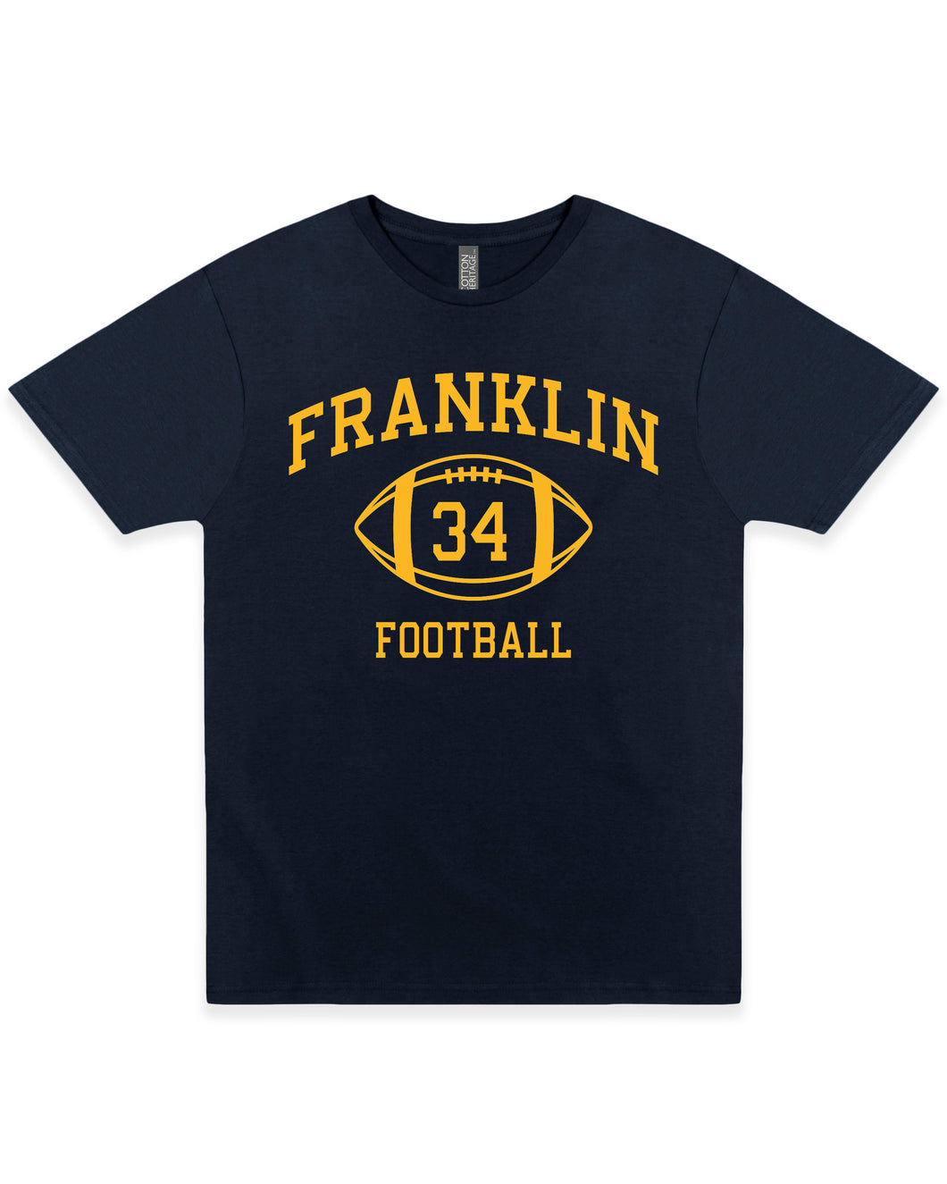 Franklin Football Tee | Navy