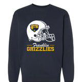 Football Helmet Crew | Navy