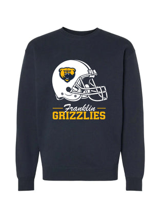 Football Helmet Crew | Navy