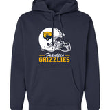 Football Helmet Hood | Navy