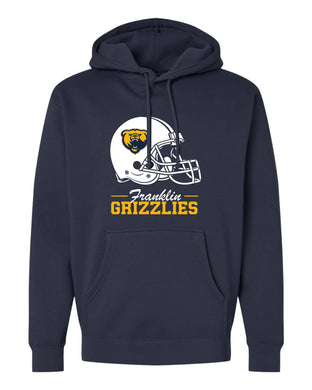 Football Helmet Hood | Navy