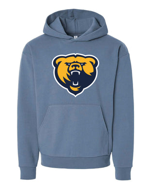 Grizzly Head Hoodie | Storm Blue