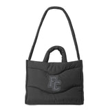 Wave Puff Tote | Black