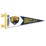 12 X 32 Two-Piece Flock Plus Pennant | Navy