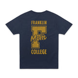 Big Block Tee | Mom | Navy Heather