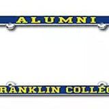 Licence Plate Frame Alumni | Navy and Gold