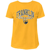 Ladies Vintage Washed Cotton Tee | Gold