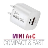 Fast Dual Wall Charger A+C