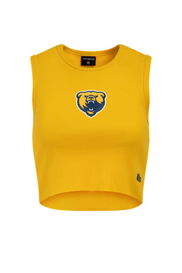 Ladies Cut Off Tank | Gold