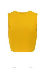 Load image into Gallery viewer, Ladies Cut Off Tank | Gold