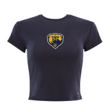 Ladies Baby Tee | Navy