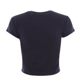 Ladies Baby Tee | Navy