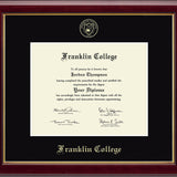 Gold Embossed Gallery Diploma Frame