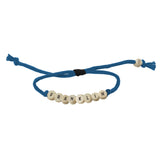 Mud Love Bitty Beads Bracelet | Cornflower
