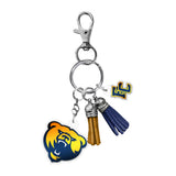 Bag Charm Key Tag | Navy