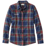 Ladies Scotch Plaid Flannel Shirt | Navy Stewart