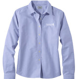 Ladies Wrinkle-Free Pinpoint Oxford Cloth Shirt | French Blue