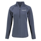 Ladies Peshastin 1/4 Zip | Navy Heather