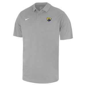 Heather Polo | Flat Silver