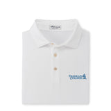 Solid Performance Jersey Polo | White