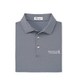 Jubilee Stripe Stretch Jersey Polo | Navy