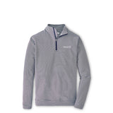 Perth Sugar Stripe Performance 1/4 Zip | Sport Navy