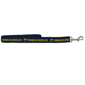 Delux Embroidered Pet Leash | Navy