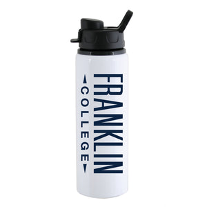 Savannah Aluminum Water Bottle | White