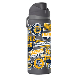 HydraPeak 32 oz Oasis Water Bottle | Gray Matter