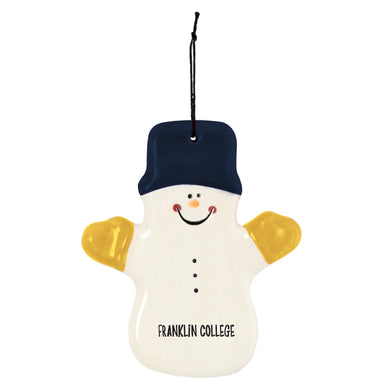 Claude the Snowman Ornament