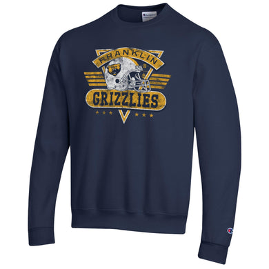 Retro Football Crew | Navy
